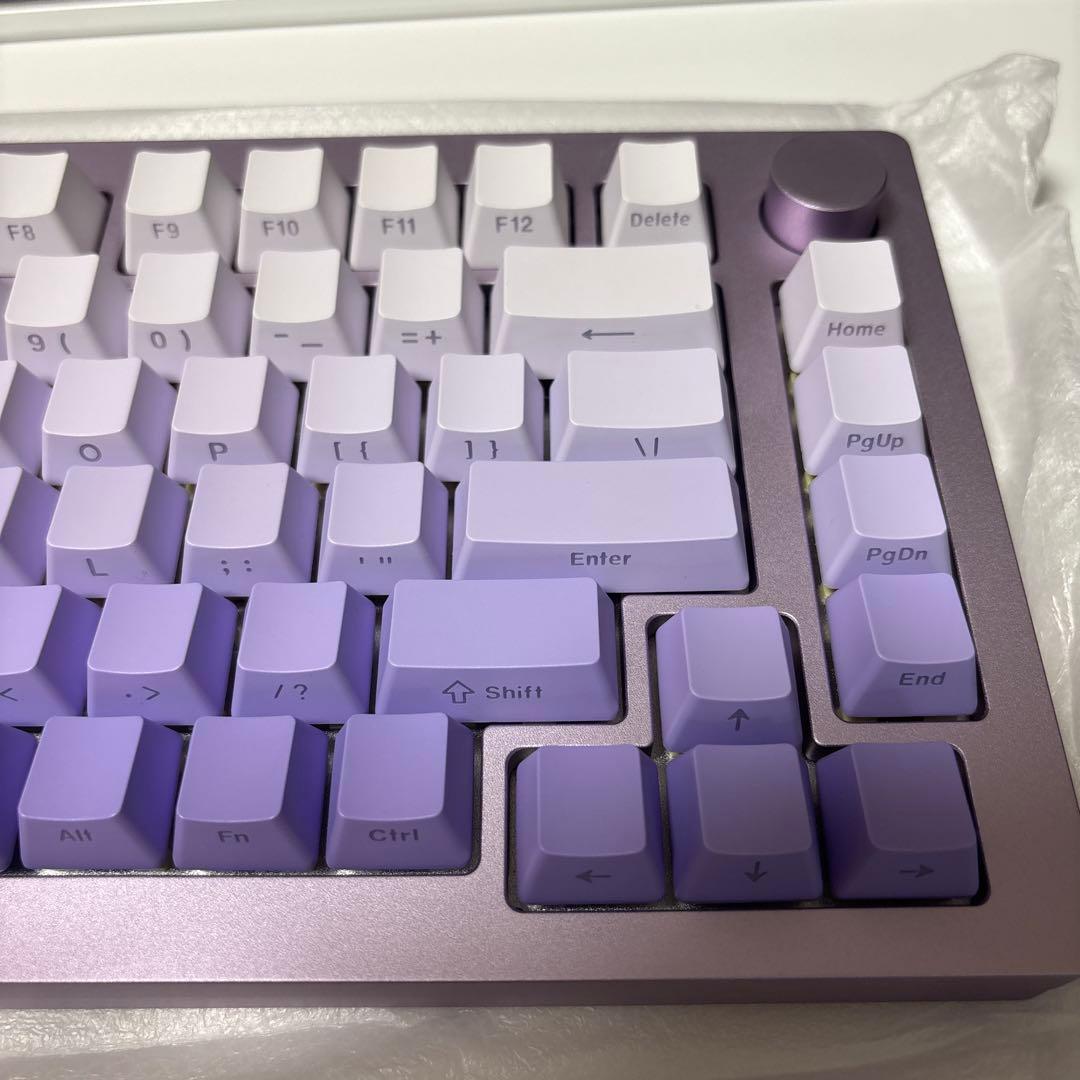 MonsGeek M1HE グラデーションパープル 英語配列キーボード 本体