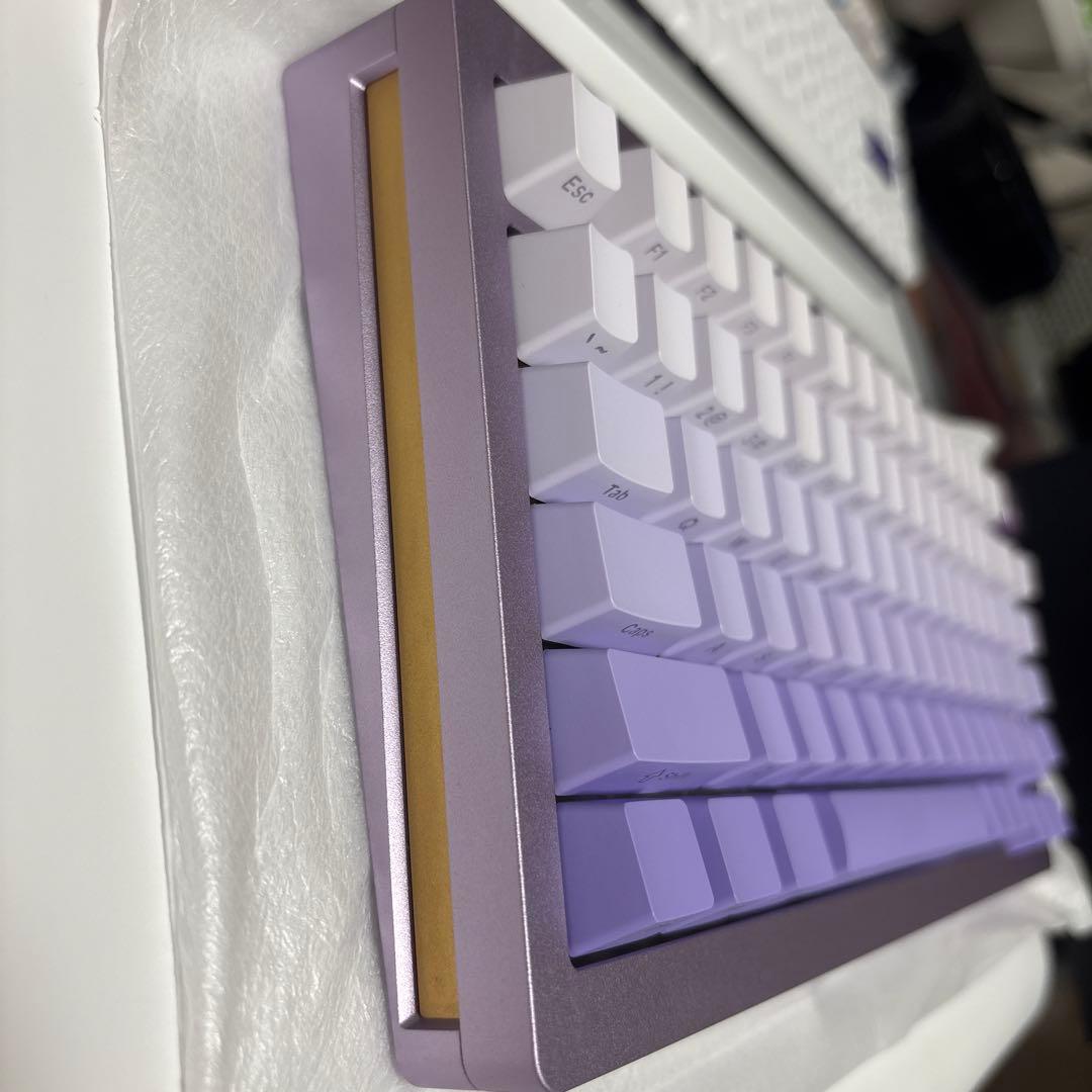 MonsGeek M1HE グラデーションパープル 英語配列キーボード 本体