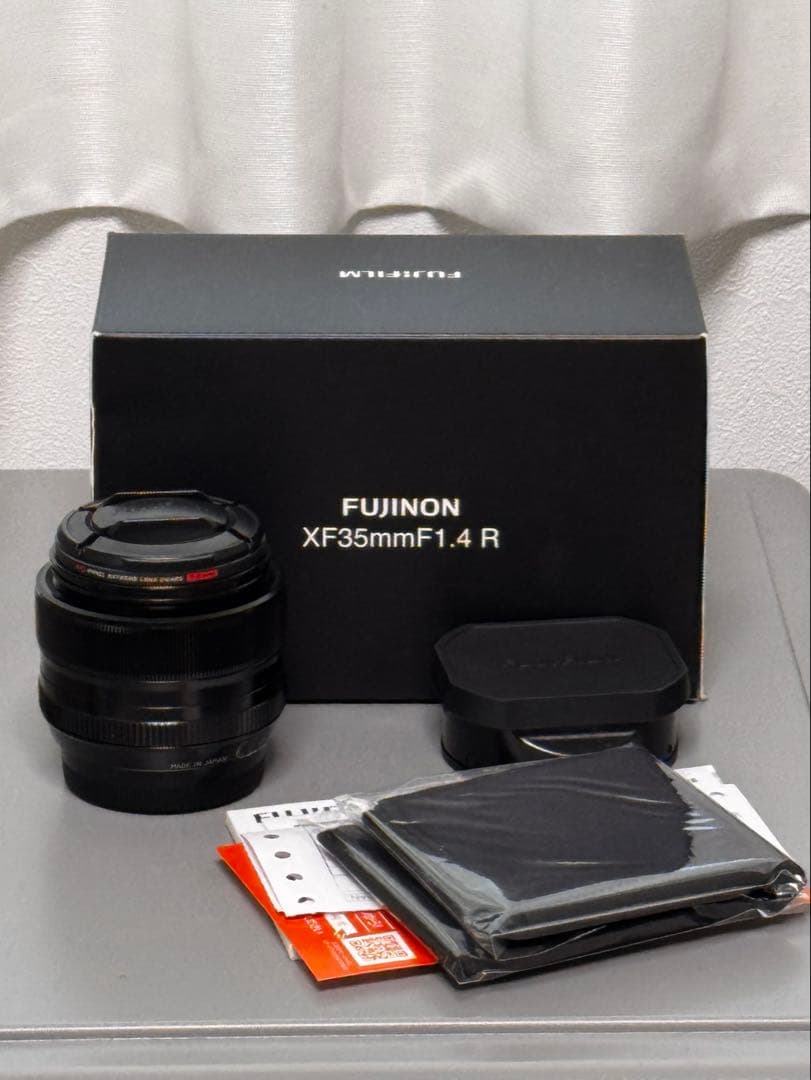 XF35mm F1.4 R fujifilm フィルター付き