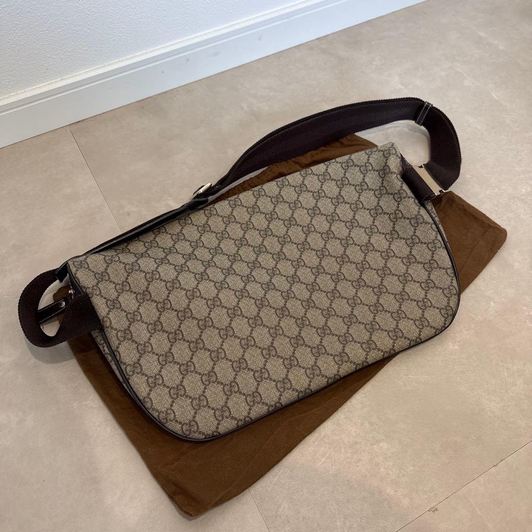 GUCCI ボディバッグ GGスプリームウエストバッグ
