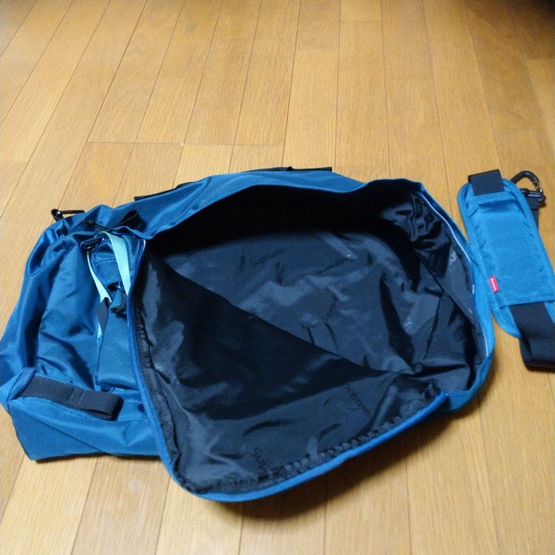 Supreme ボストンバッグ ターコイズブルー 人気カラー希少美品