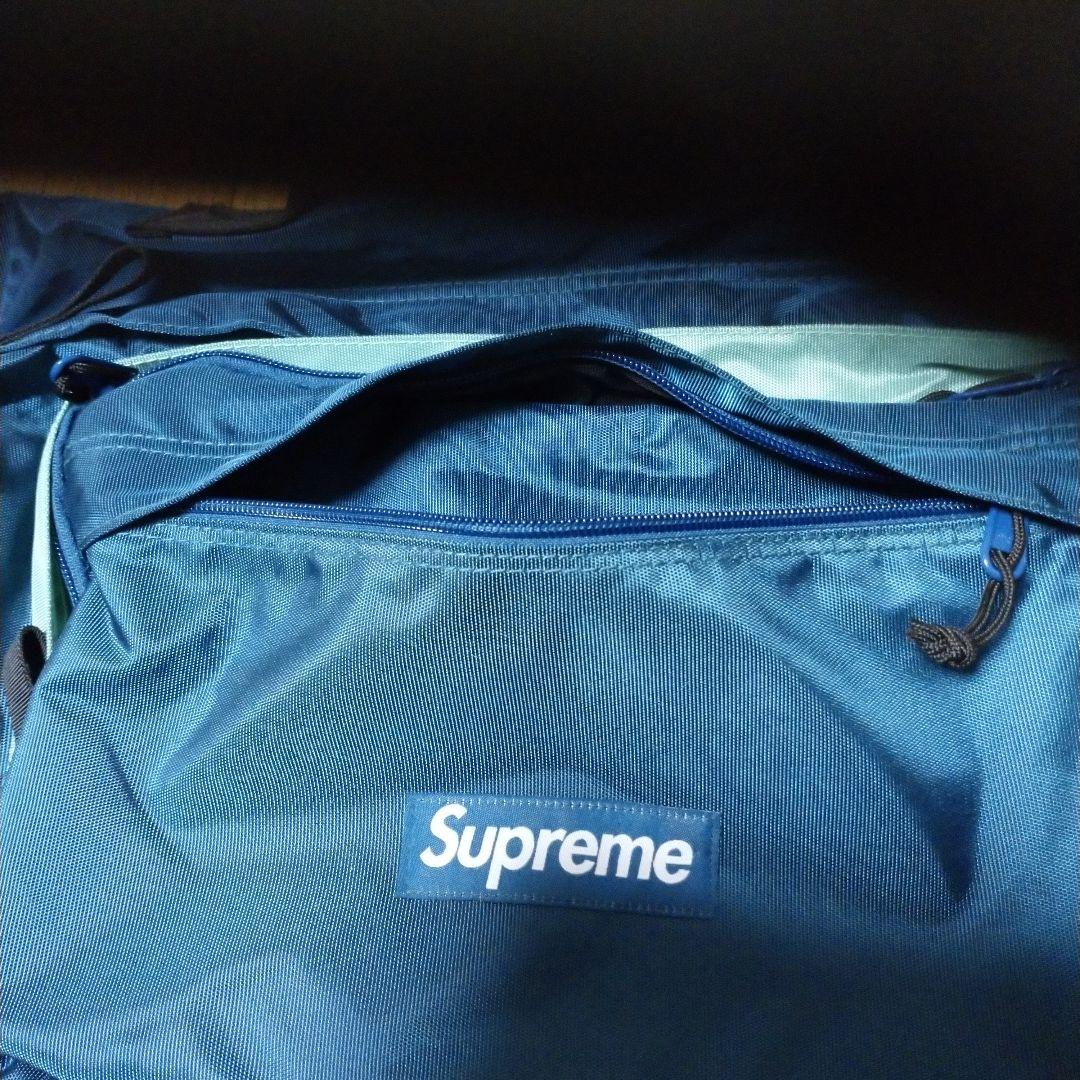 Supreme ボストンバッグ ターコイズブルー 人気カラー希少美品