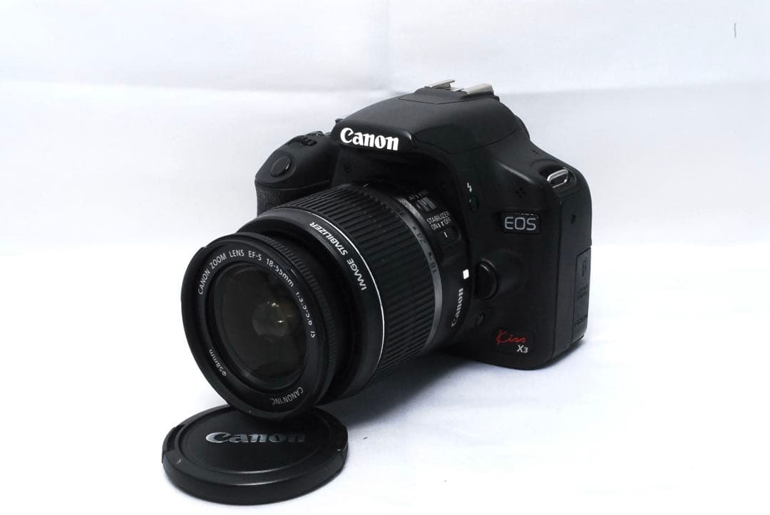 動作確認済み❤️Canonkiss X3 レンズセットEF-S 18-55mmIS