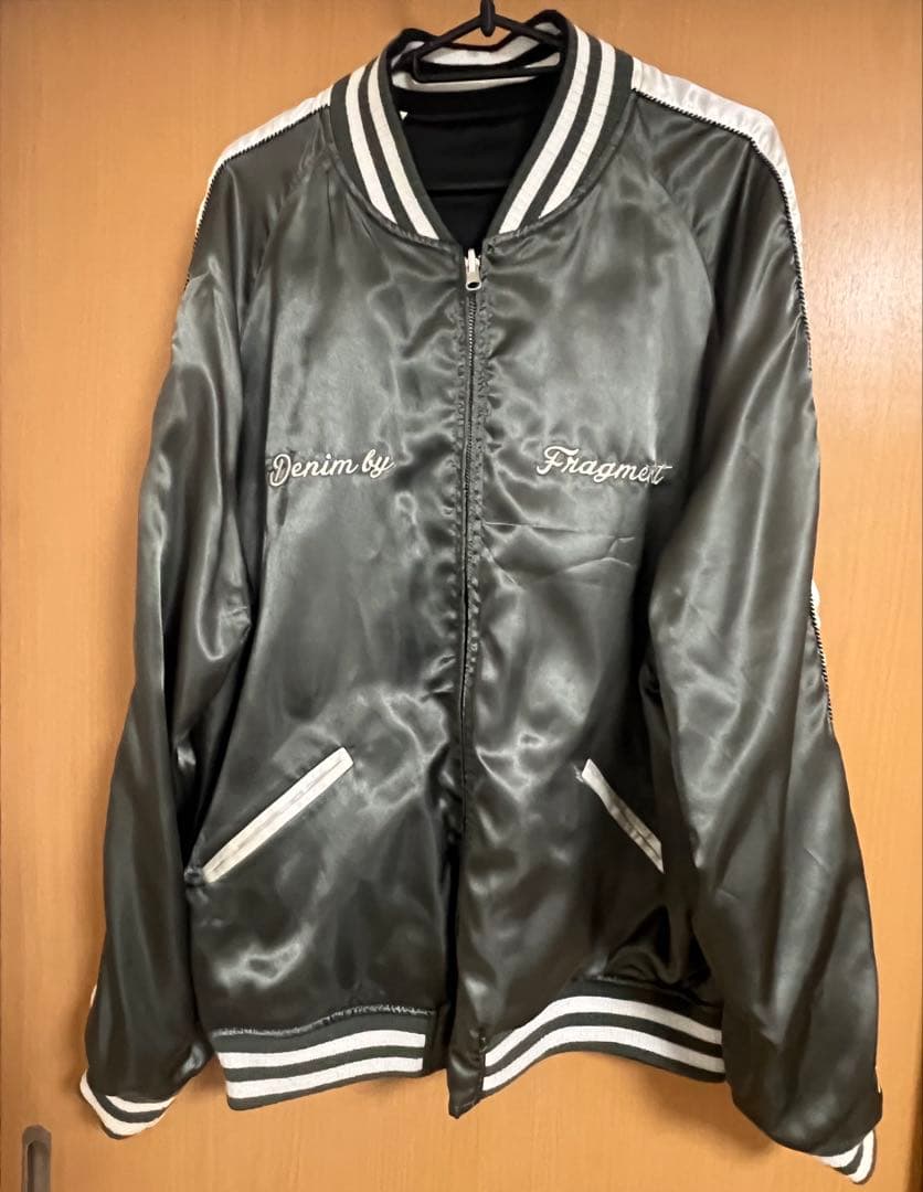 月*海様 希少 VANQUISH FRAGMENT スカジャン リバーシブル 銀