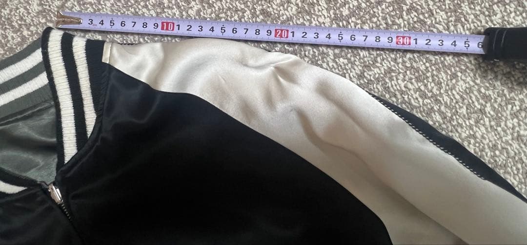 月*海様 希少 VANQUISH FRAGMENT スカジャン リバーシブル 銀