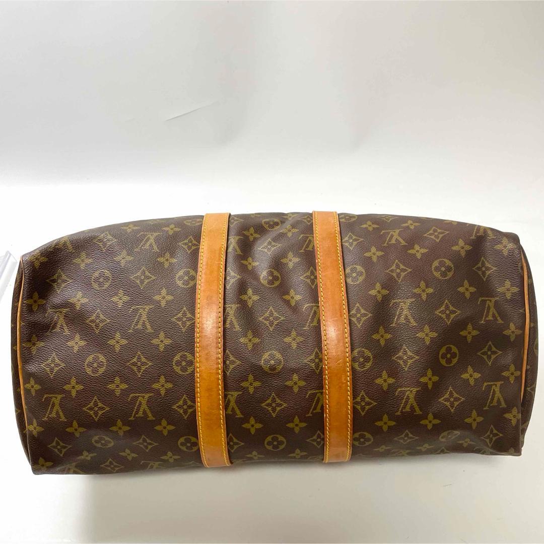 keiルイヴィトン　モノグラム　キーポル45 ボストンバッグ　ブラウン