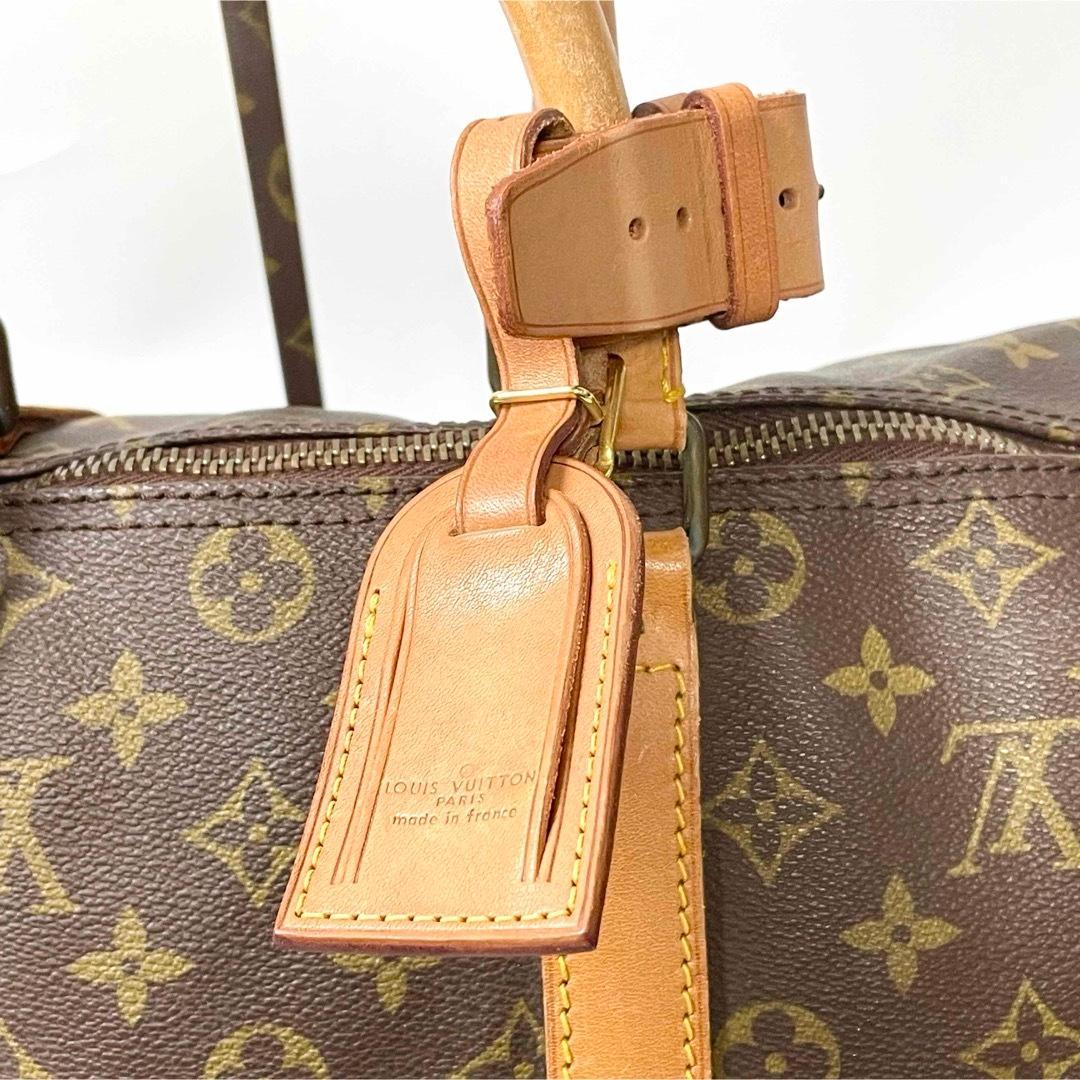 keiルイヴィトン　モノグラム　キーポル45 ボストンバッグ　ブラウン