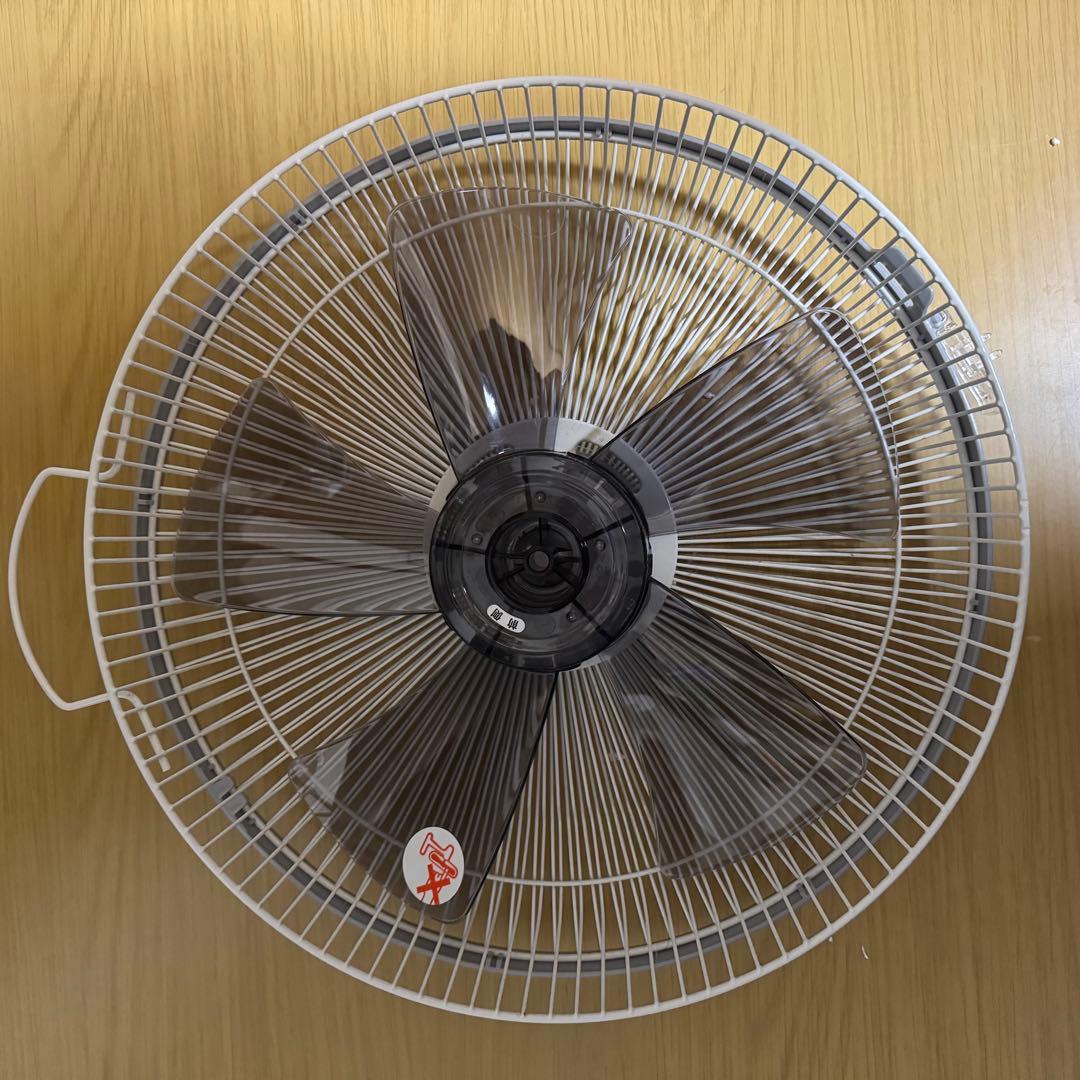 YAMAZEN DCモーター搭載壁掛式扇風機 YWX-BGD303-W