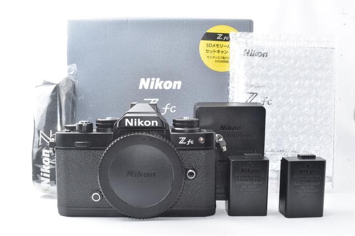 【バッテリーx2付】シャッター数12000 Nikon Zfc ボディ ブラック