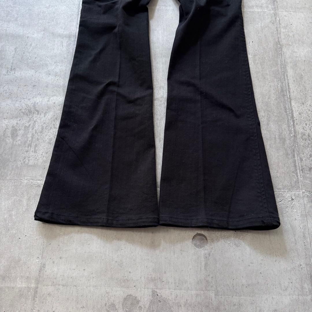 パンツ 00s archive boots cut flare pants y2k