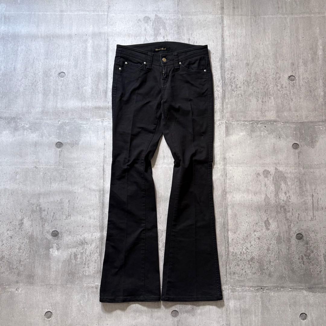 パンツ 00s archive boots cut flare pants y2k