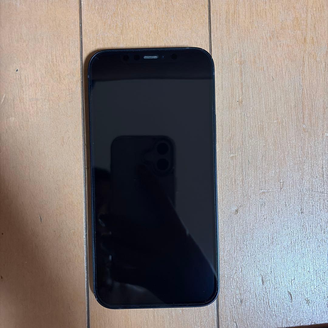 【訳あり】Apple iPhone 12 ブラック 本体 箱あり
