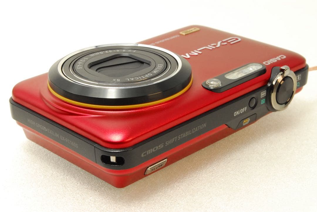 CASIO EXILIM EX-FC160S ❤️スマホ転送 動作確認済 レッド