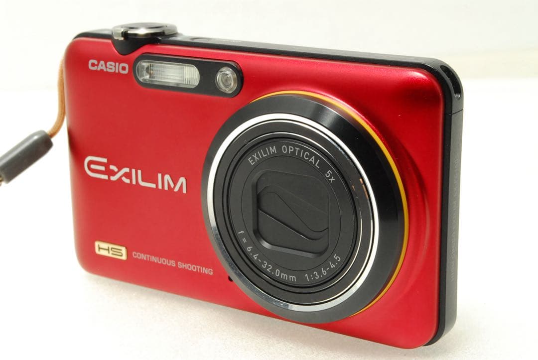 CASIO EXILIM EX-FC160S ❤️スマホ転送 動作確認済 レッド