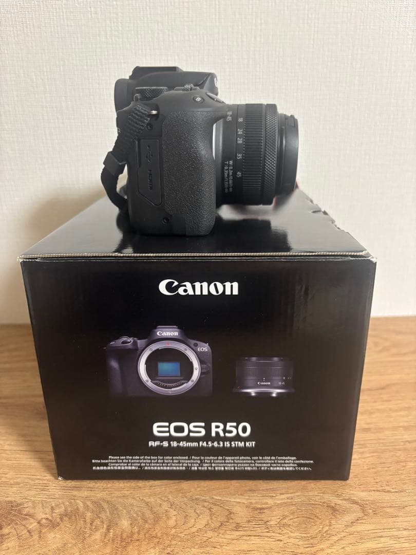 【未使用に近い】Canon EOS R50 RF-S 18-45mm
