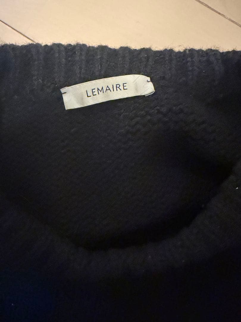 lemaire 23aw boxy クルーネック　プルオーバー　サイズm