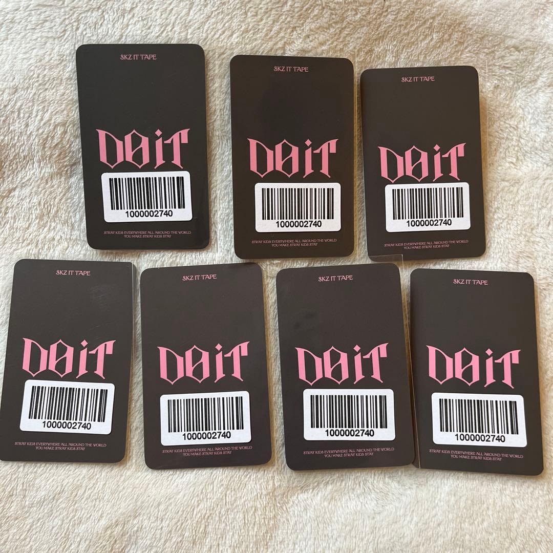 Stray kids DOiT FANS SHOP特典　7枚セット