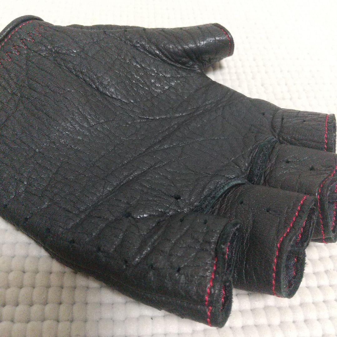 職人技！CACAZAN 高級ドライビンググローブ Lサイズ DDR-040 鹿革