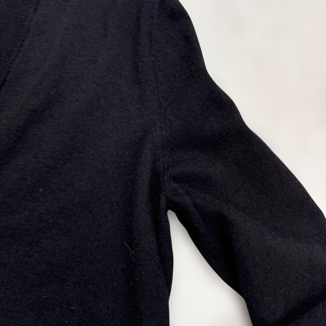 セリーヌCELINE カシミヤ95%ニット　ブラック　Mサイズ　イタリア製