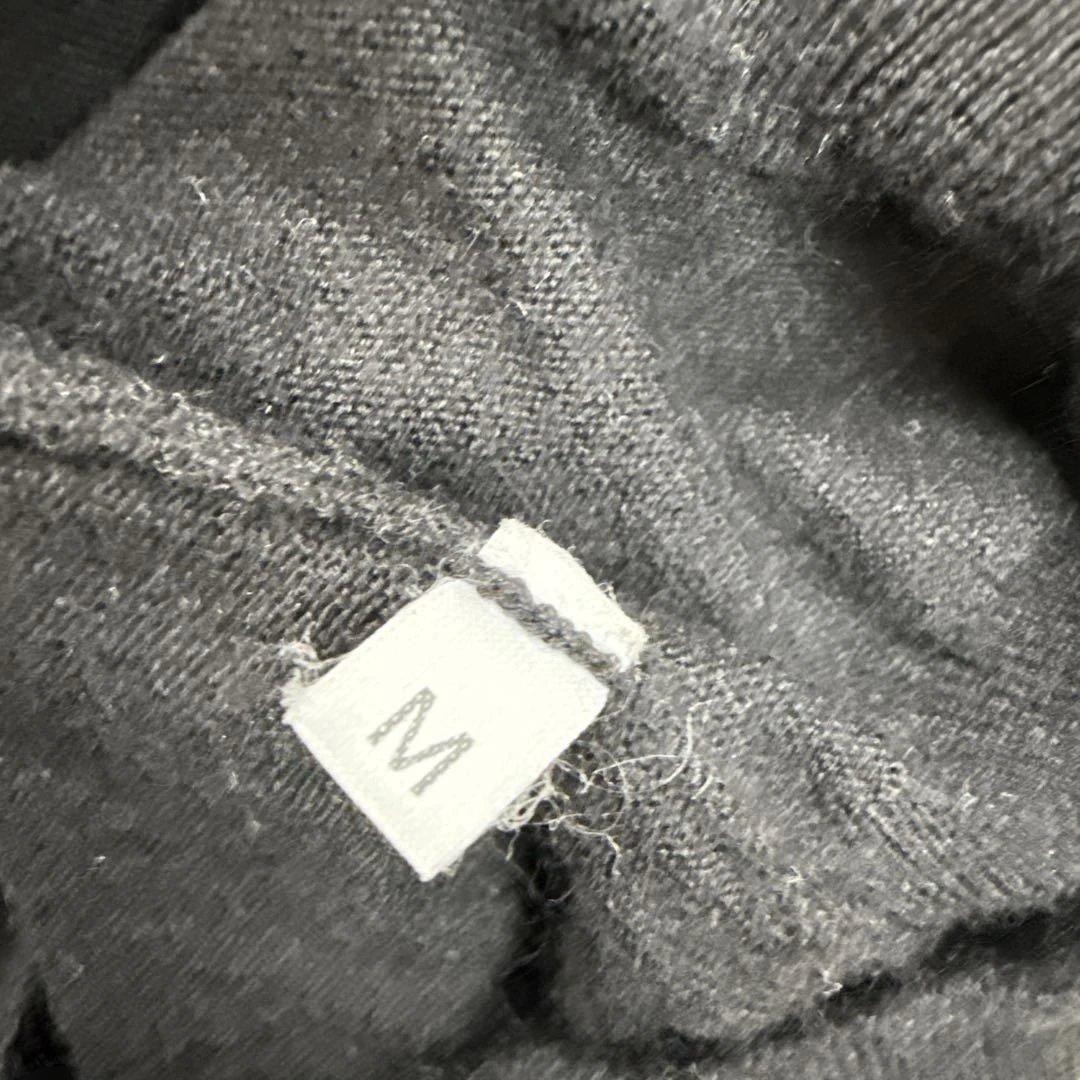 セリーヌCELINE カシミヤ95%ニット　ブラック　Mサイズ　イタリア製