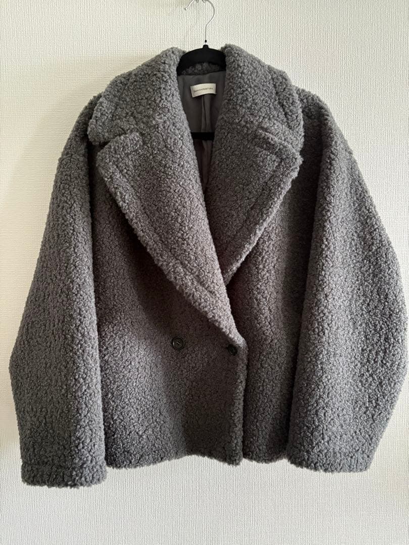 新品未使用　プードルボアコート　バンヤードストーム