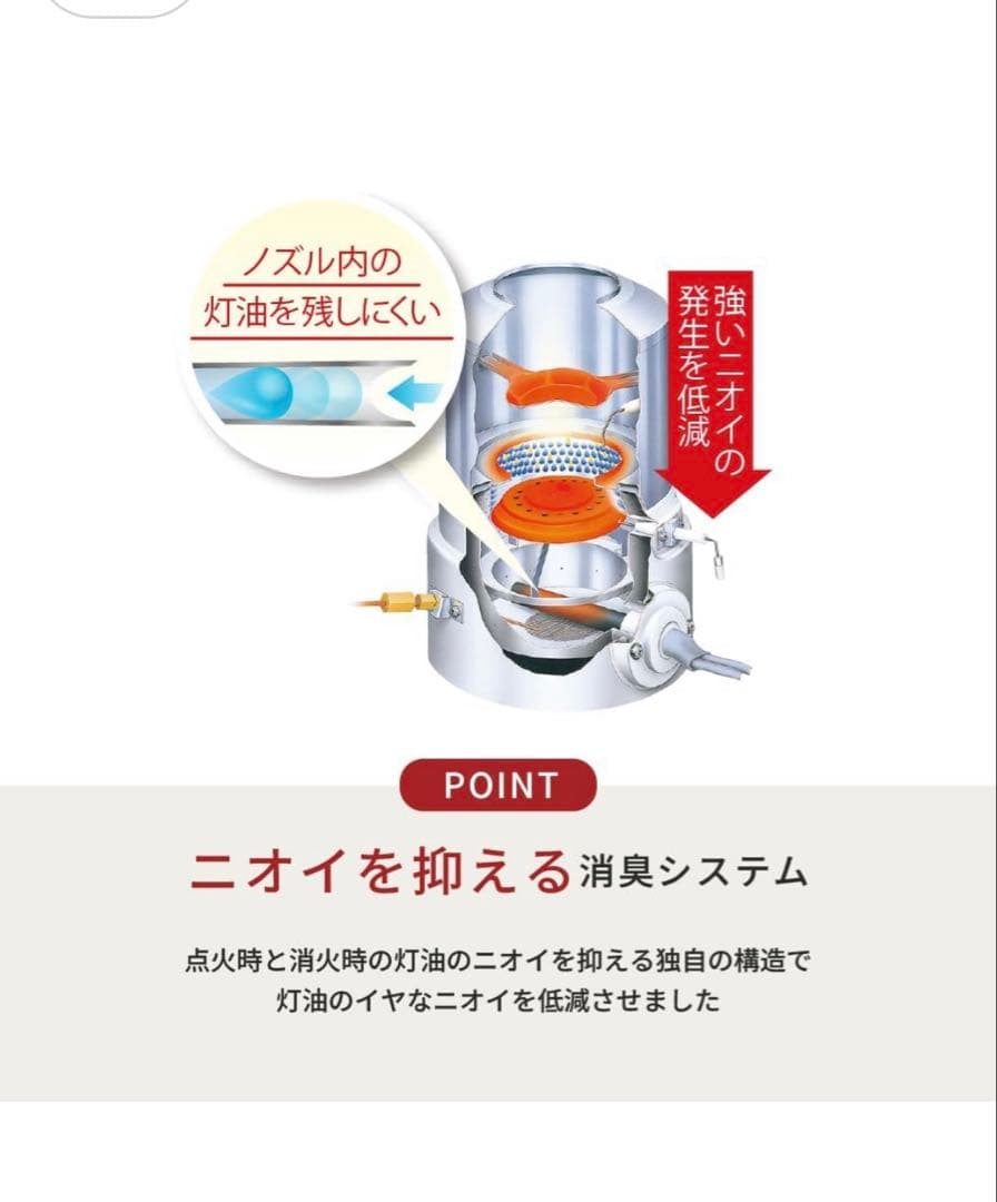 【トヨトミ】 石油ファンヒーター ホワイト 小型 コンパクト LC-32P