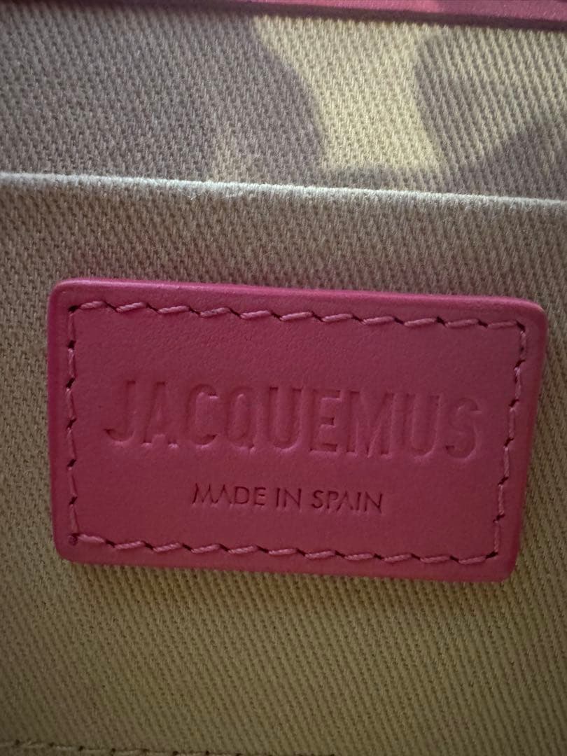 [最終値下げ]JACQUEMUS LE CHIQUITO ピンク ハンドバッグ