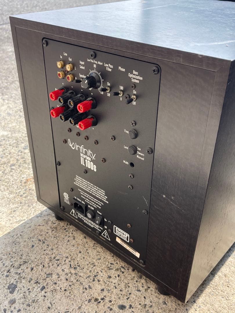 INFINITY サブウーファー