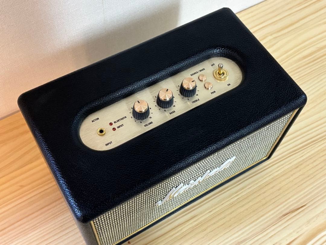 Marshall Acton Black Bluetooth スピーカー