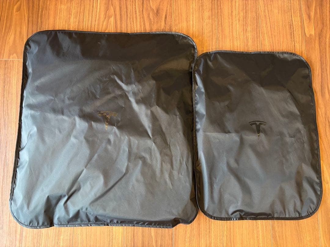 【純正品】Model 3 ガラス ルーフ サンシェード　フロント&リアセット