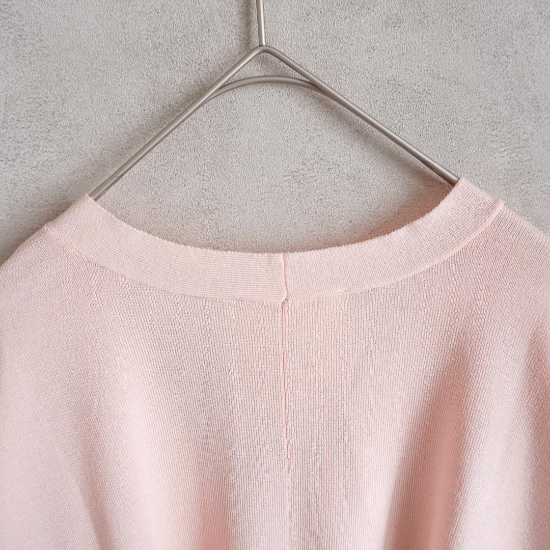 【未使用級✨️】ビアズリー さらっとカーディガン ピンク 人気商品 Vネック