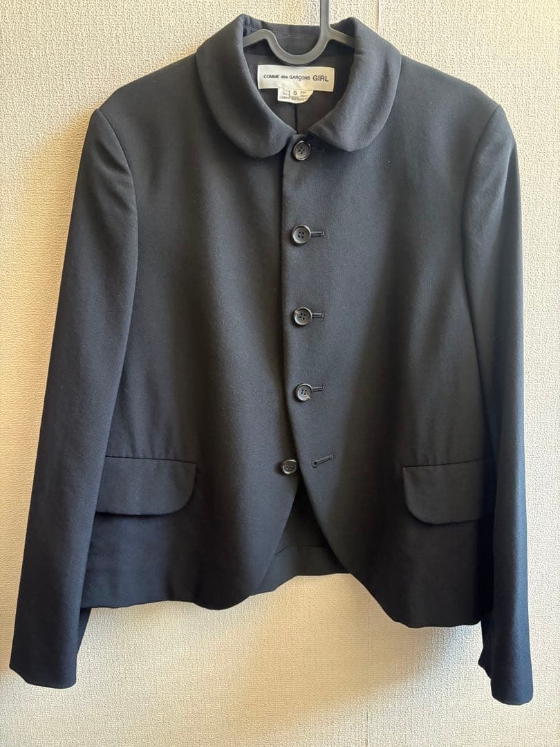 コムデギャルソンガール　丸襟　ジャケット