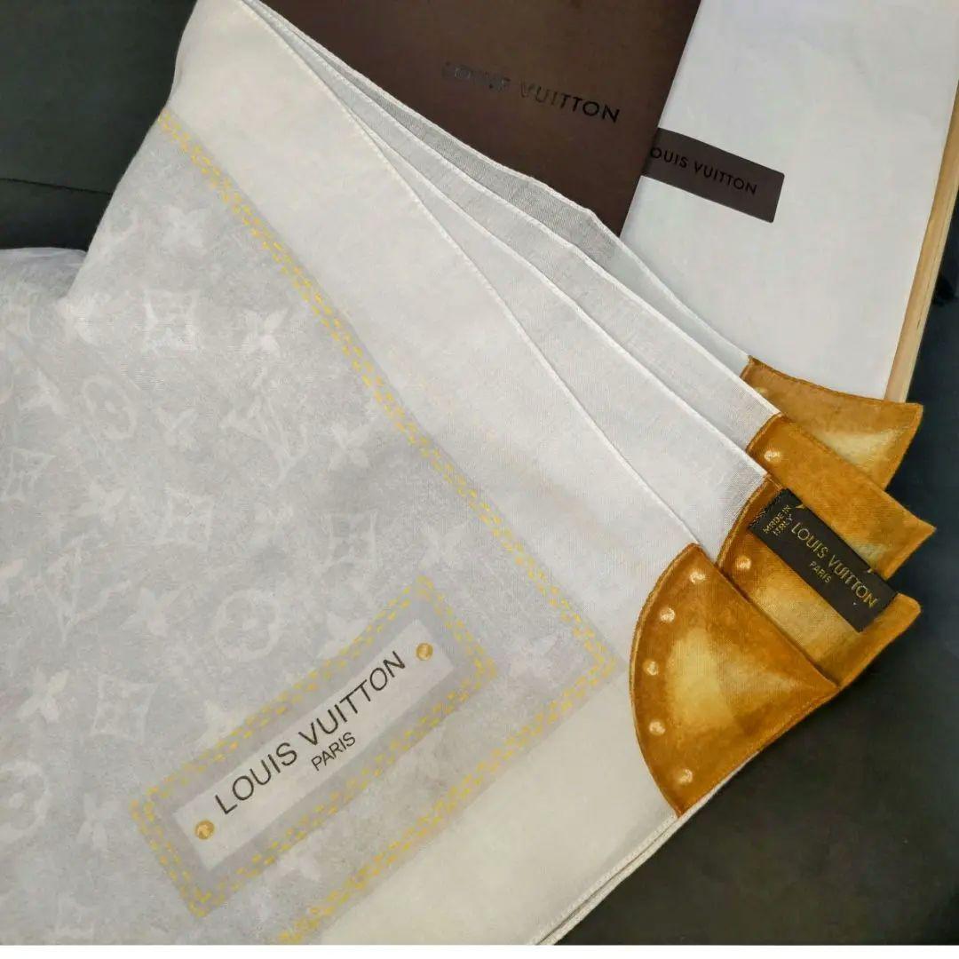 ★希少品★新品同様★LOUIS VUITTON☆バンダナ☆ハンカチーフ☆