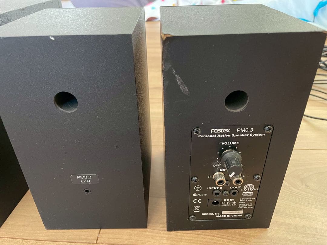 FOSTEXスピーカー PM0.3 + ウーファー PM-SUBmini セット