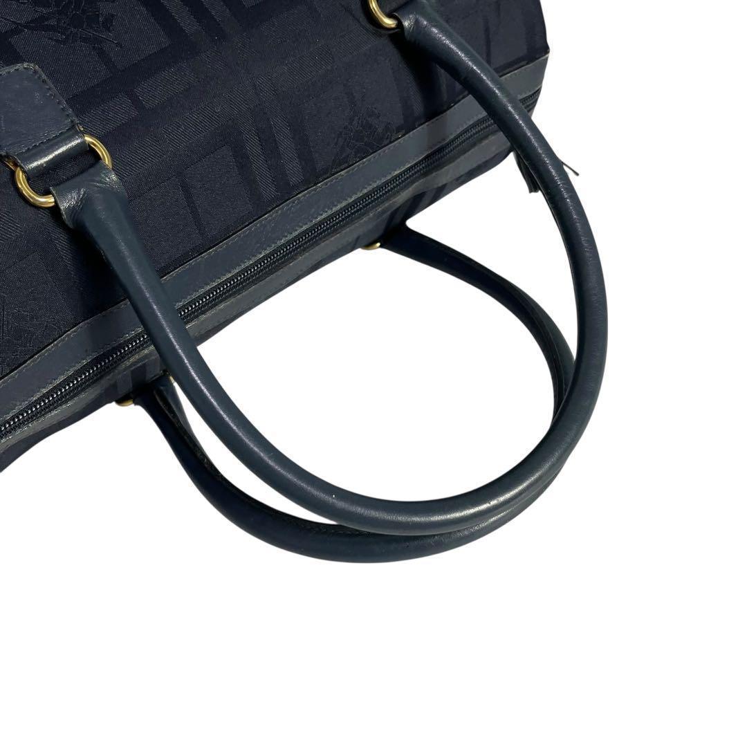 【希少】Burberry バーバリーボストンバッグ ノバチェック 220