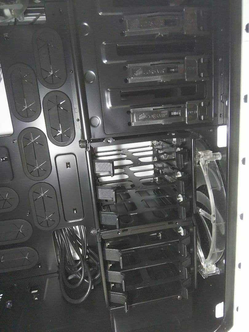 PCケース(自作PC用) Corsair Graphite Series600 TCC600TWM-WHT