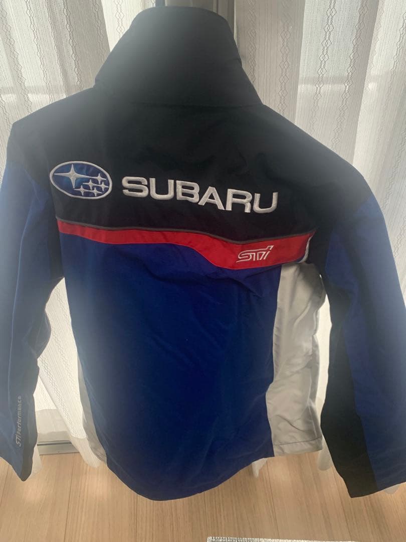 SUBARU STI フルジップナイロンジャケット