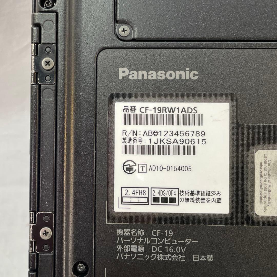 Panasonic TOUGHBOOK CF-19 美品　訳あり　#3