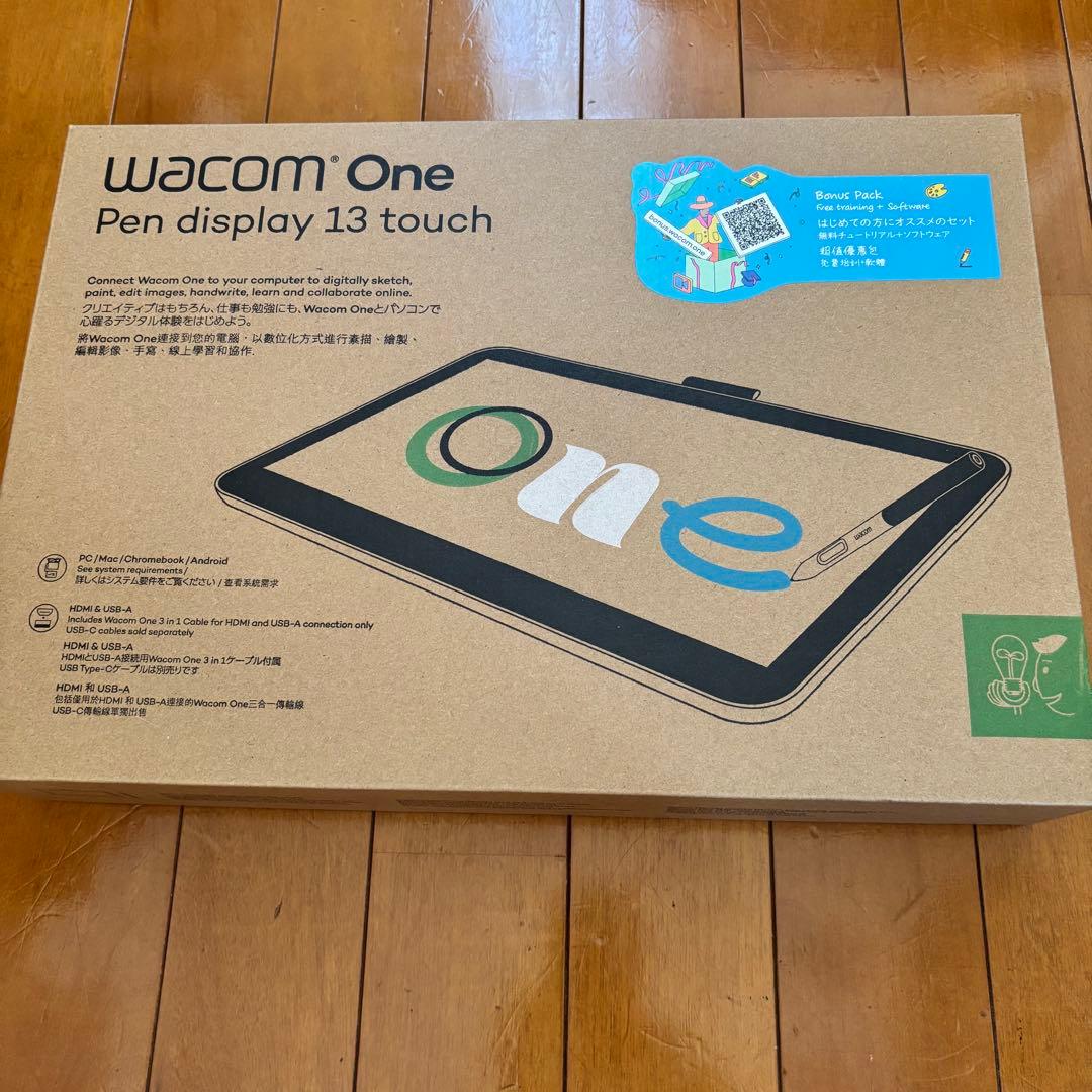 Wacom One 13 touch 液晶ペンタブレットTDTH134W4D