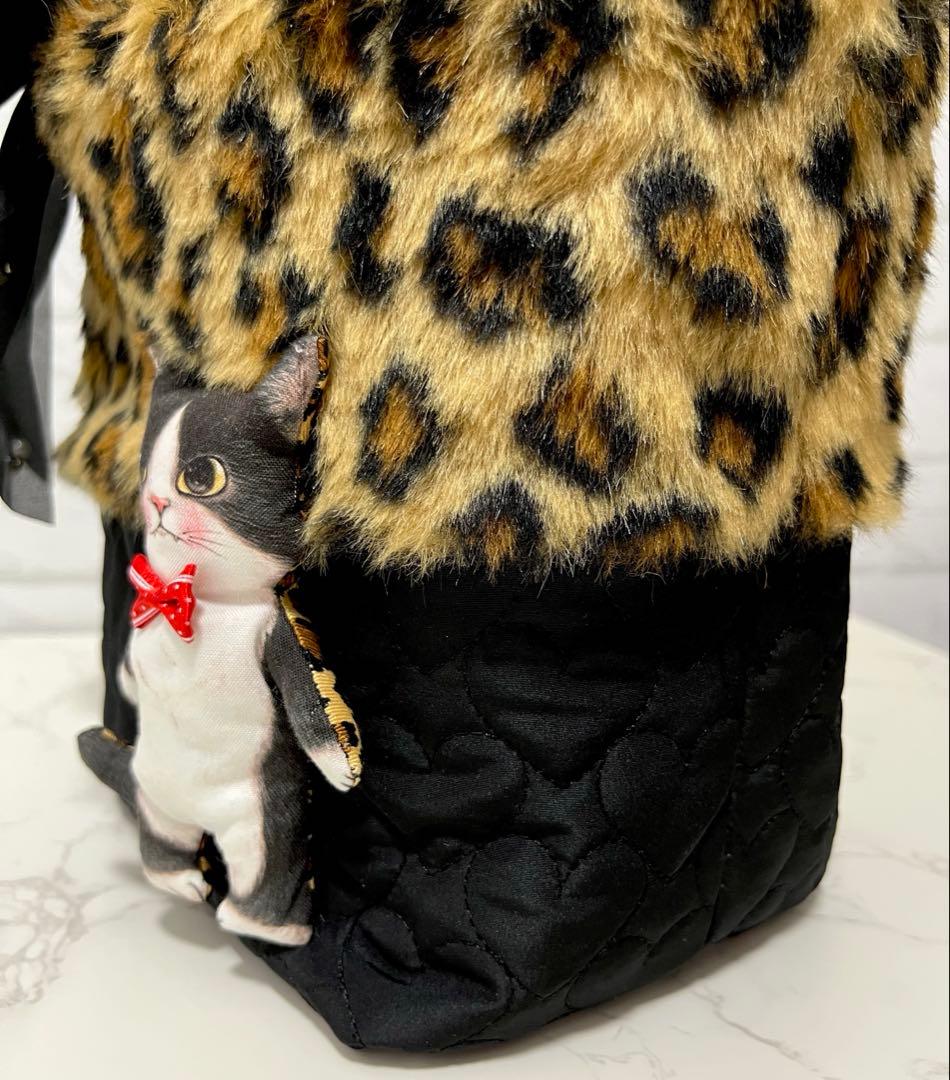 さ*ー様 コヤンイサムチョン♡ジョーズくん♡レオパード♡ファートートバッグ