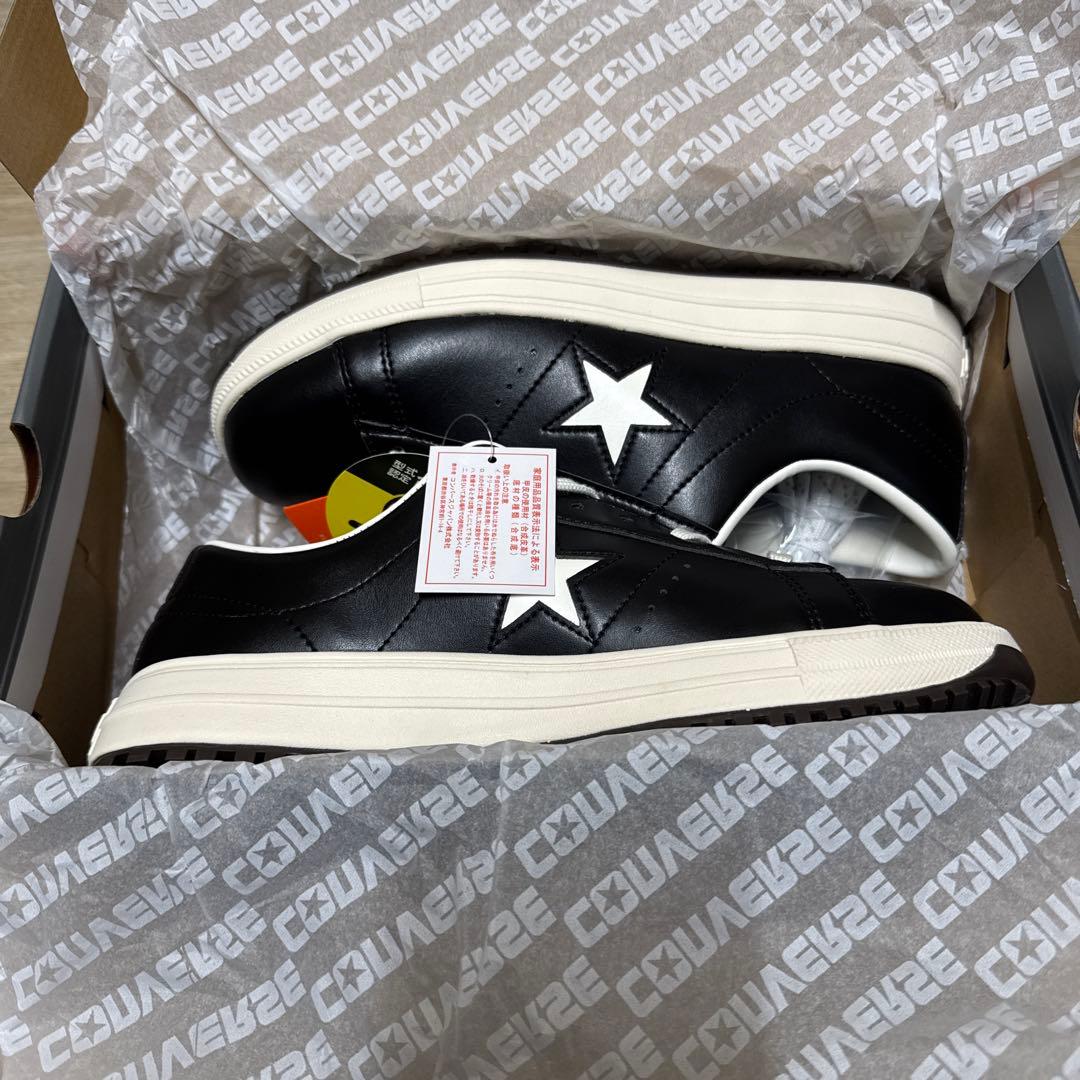 ALL STAR ブラック ローカット スニーカー 安全靴 26cm