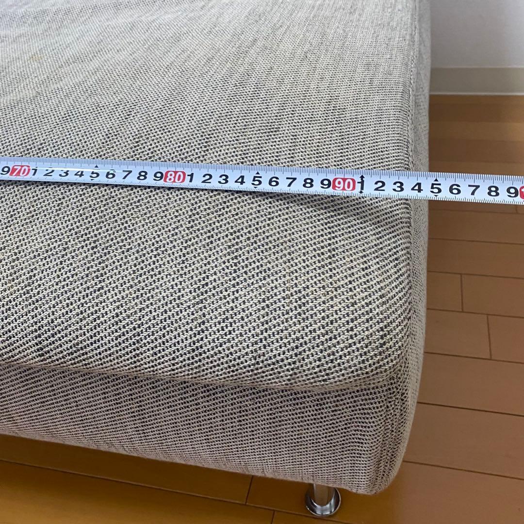 IKEA ソーデルハムン　1人掛けソファ　ヴィーアルプ ベージュ/ブラウン