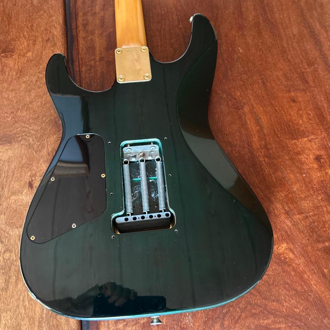 TOKAI ビンデージギター JSR シースルーウッドグリーン