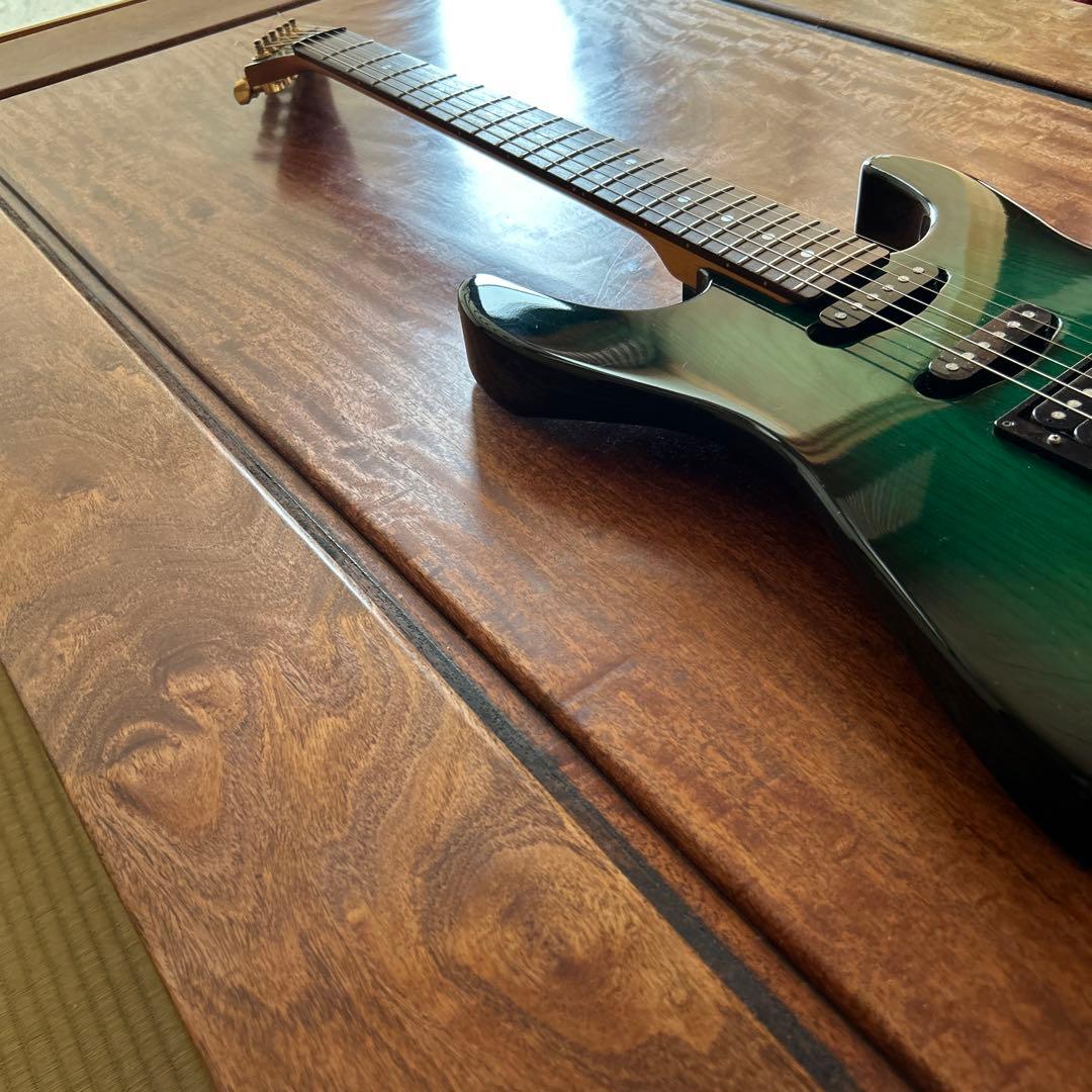 TOKAI ビンデージギター JSR シースルーウッドグリーン