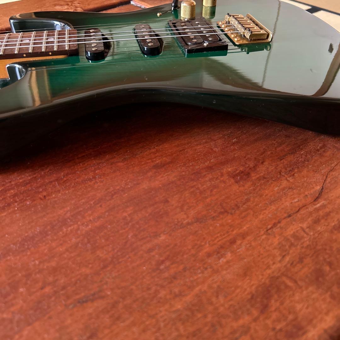 TOKAI ビンデージギター JSR シースルーウッドグリーン