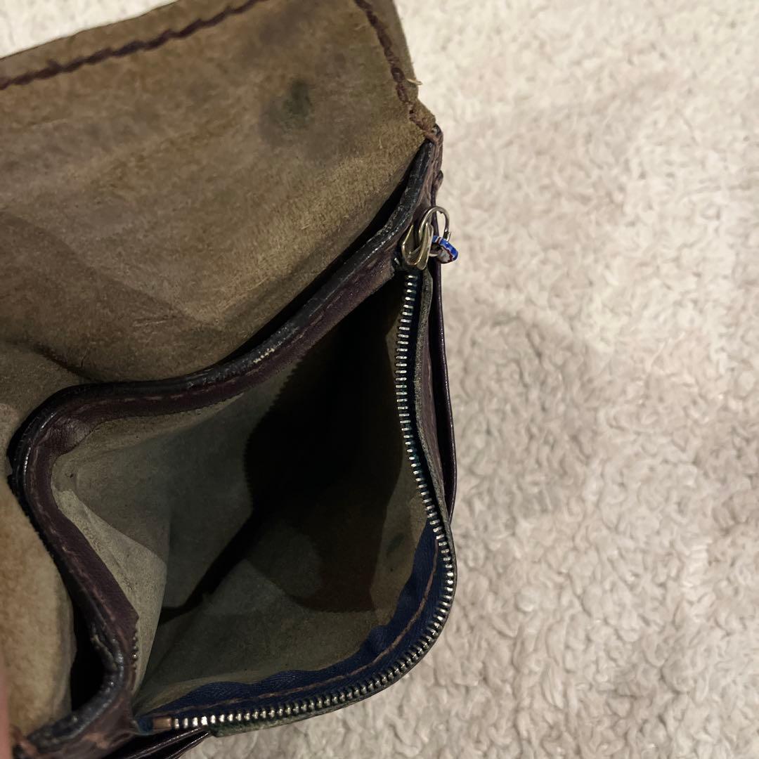 HENRY CUIR ダークブラウンレザー長財布