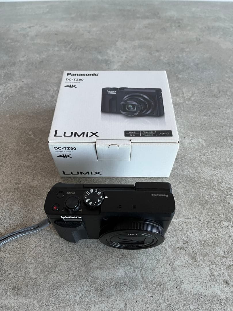 LUMIX DC-TZ90 4K デジタルカメラ　パナソニック　ルミックス