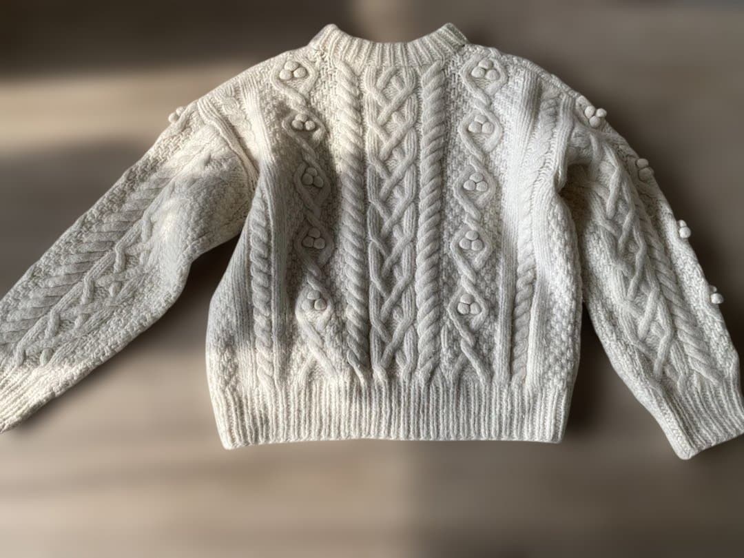 s*s様 最終値下げNKNIT bubble cable hand KNIT