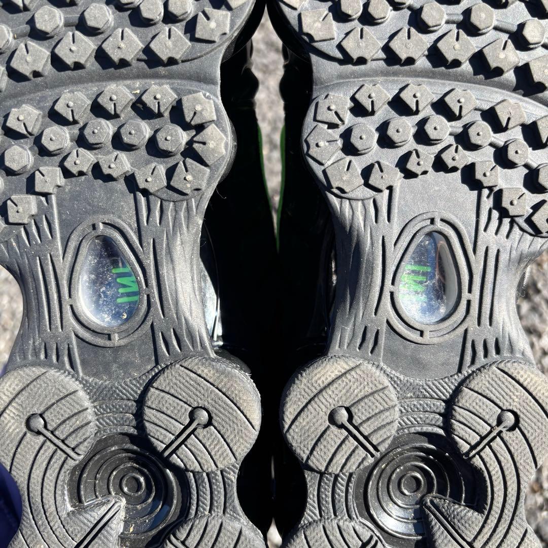 ナイキ ショックス TL ブラック　グリーン　美品 NIKE Shox TL
