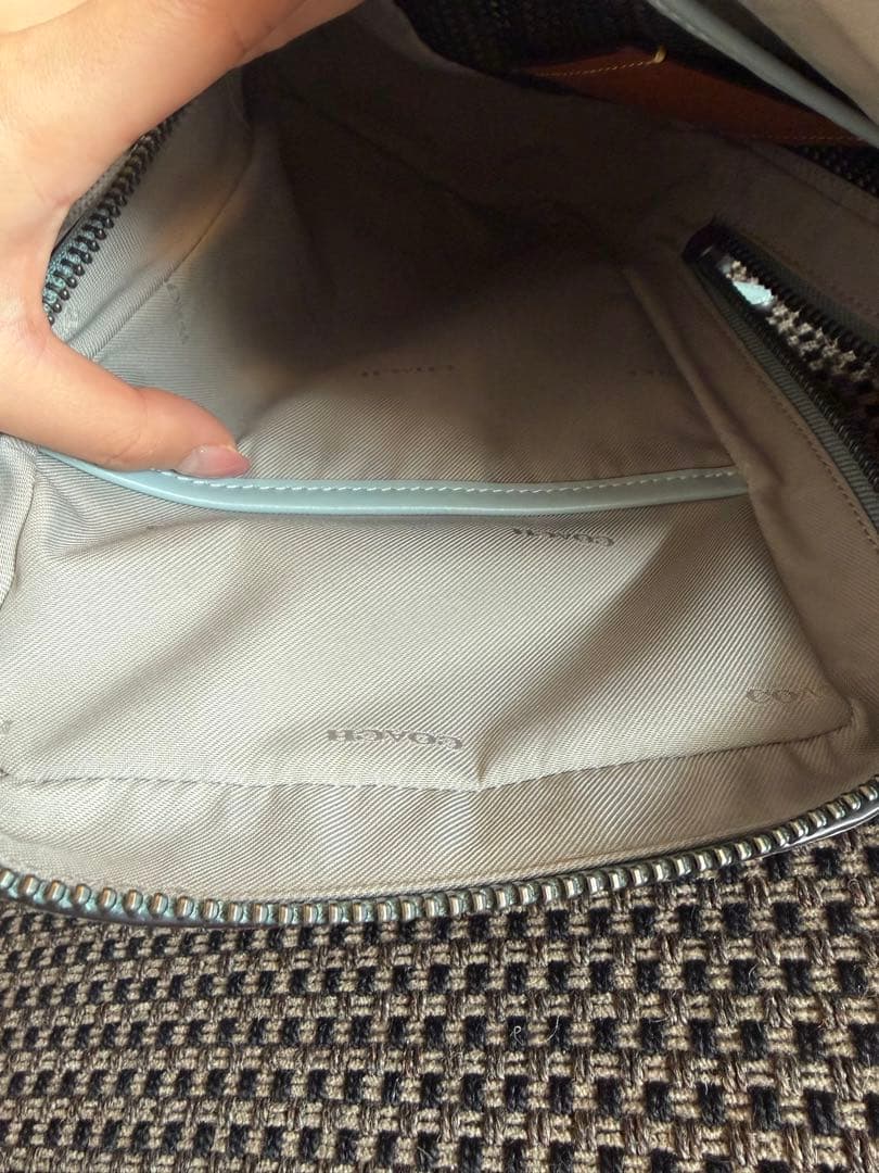 【超備品】COACH ゴッサム ショルダーバッグ アクアブルー